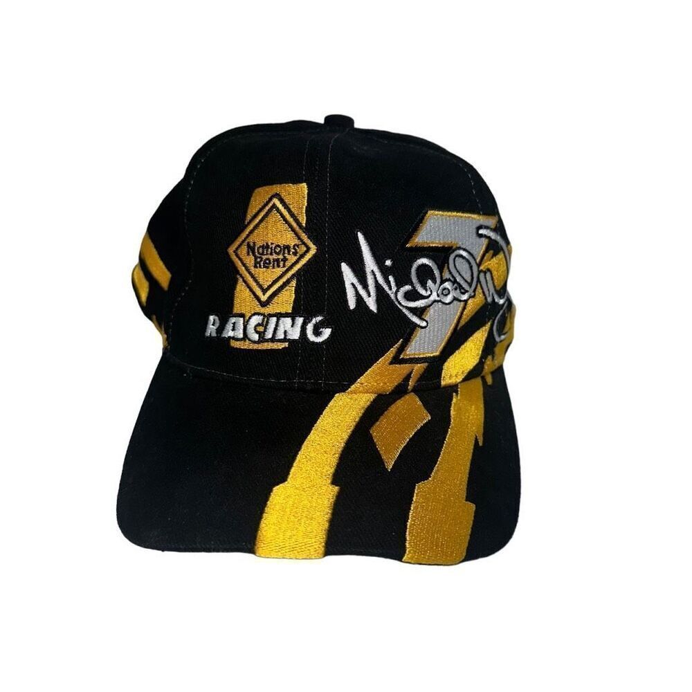 Vintage Nascar Michael Waltrip  Nations Rent Racing Hat
